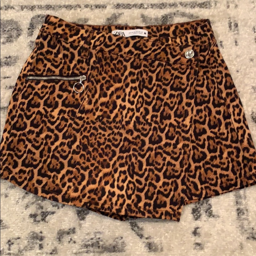 Leopard Print Women's Shorts